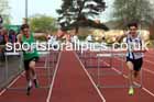 The 110 metres hurdles, 2025 NEGP No. 1, Monkton Stadium, Jarrow. Photo: David T. Hewitson/Sports for All Pics
